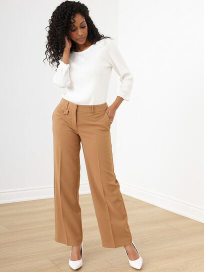 Buy Petite Women's Crinkle Duster Pant Set Online – SleekTrends
