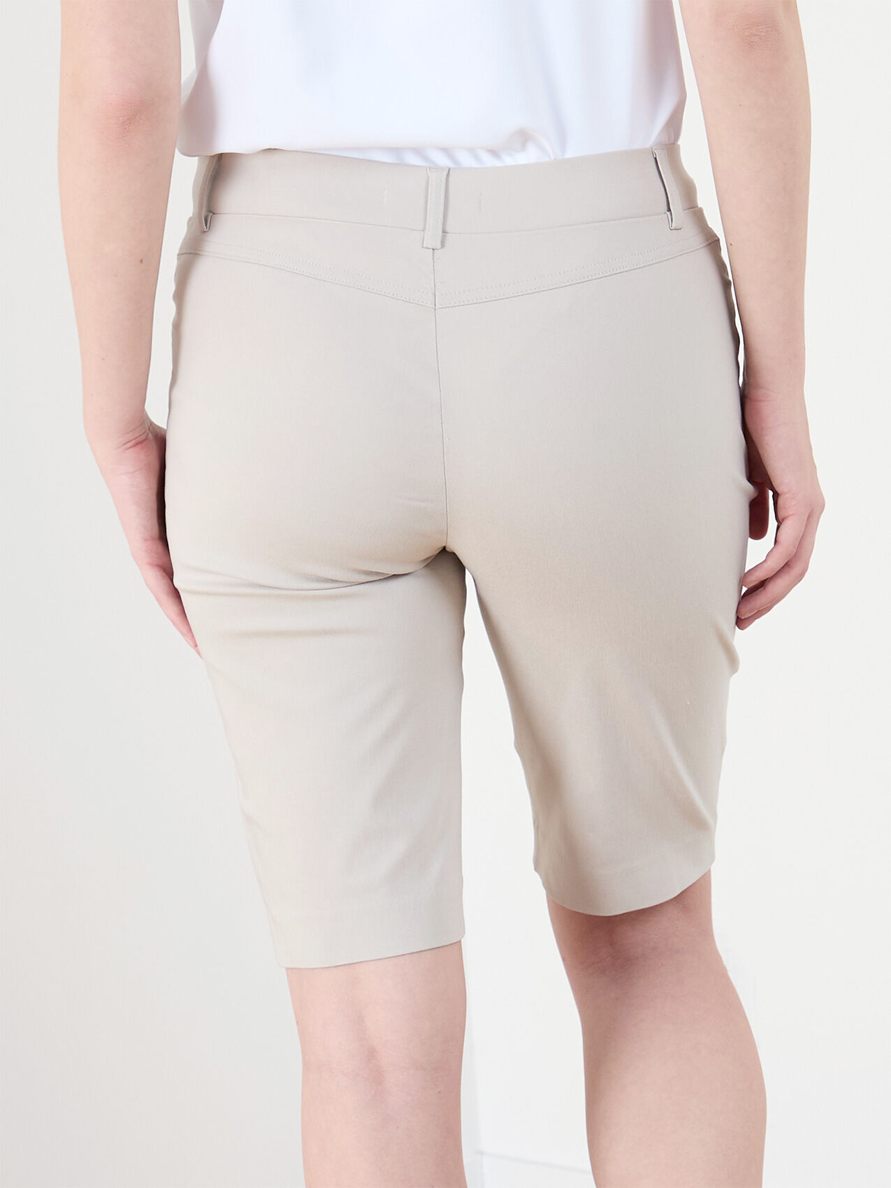 Emily Slim Microtwill Shorts