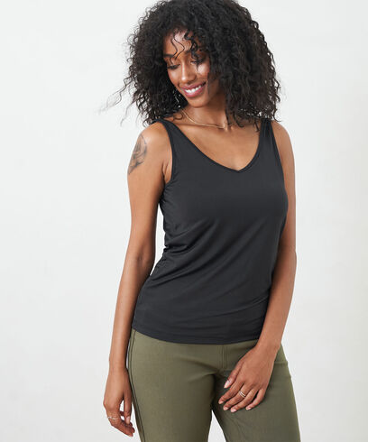 HOOKLZO Ribbed Tank Top for Women Summer Fitted Basic Cami