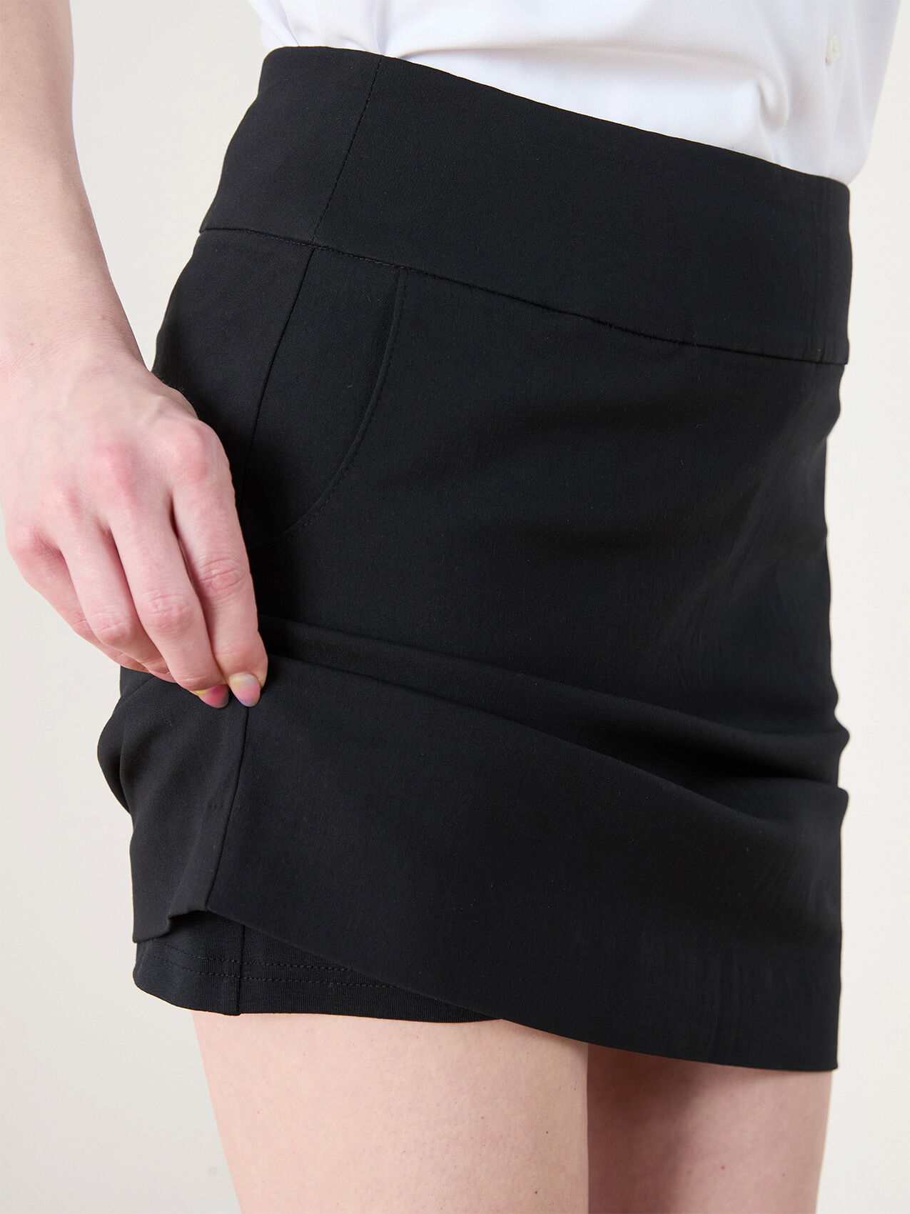 Microtwill Skort