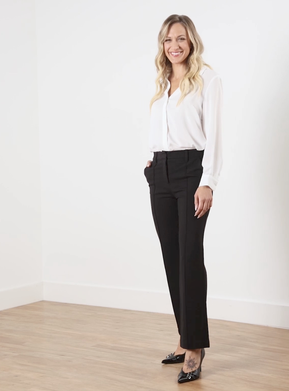 Kathryn Straight Leg Ponte Pant